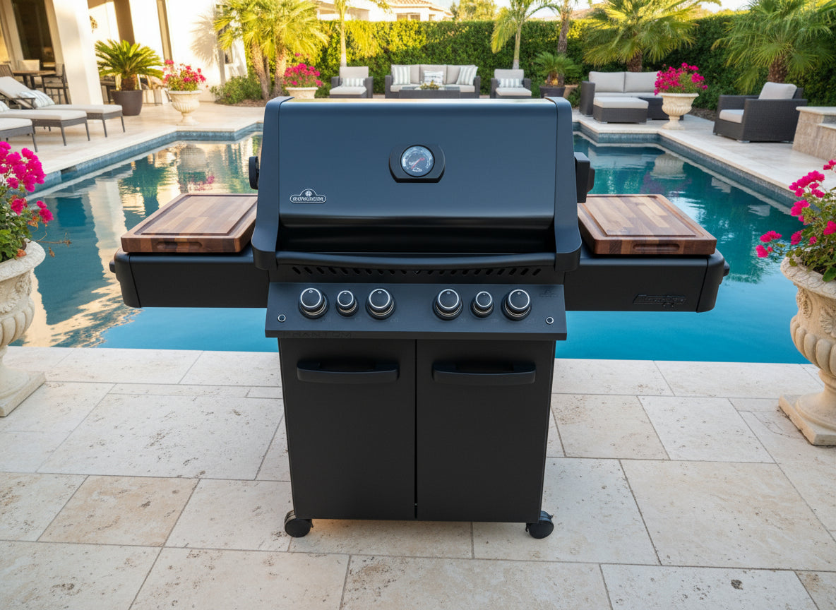 BBQ Boards™ for Napoleon Prestige 500 - Side Boards (Sold As A Matching Pair)