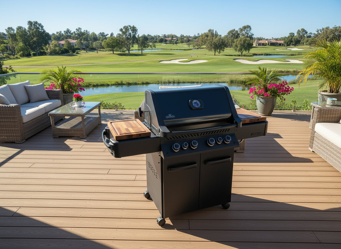 BBQ Boards™ for Napoleon Prestige 500 - Side Boards (Sold As A Matching Pair)