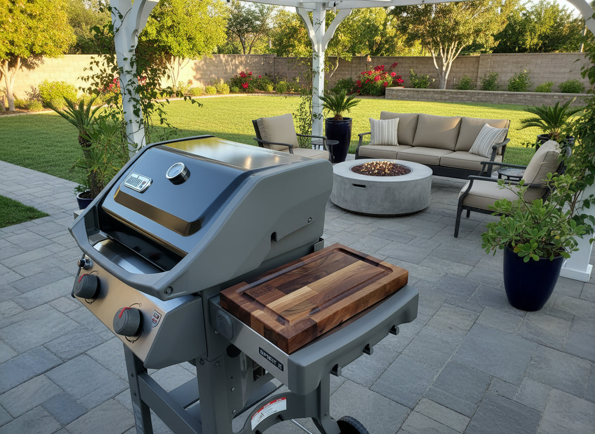 BBQ Boards™ for Weber Spirit II - Side Boards (Sold As A Matching Pair)