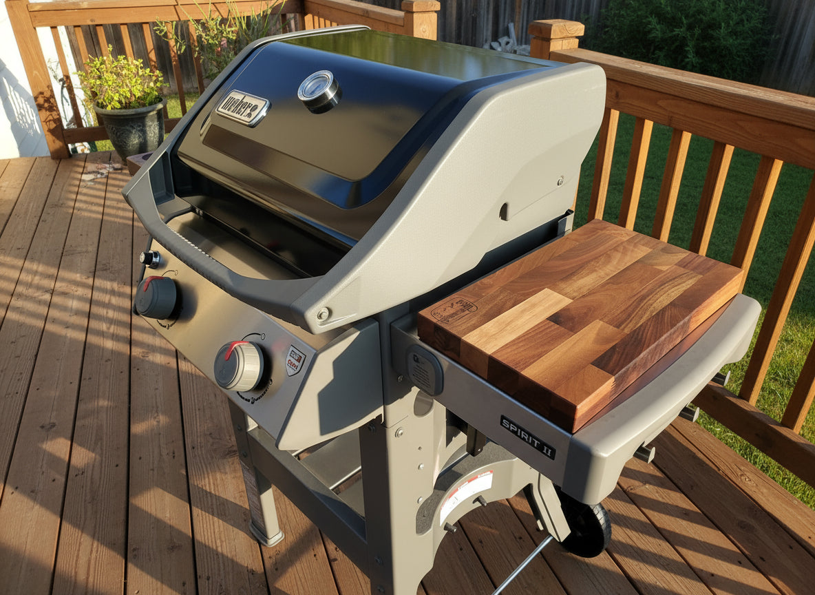 BBQ Boards™ for Weber Spirit II - Side Boards (Sold As A Matching Pair)