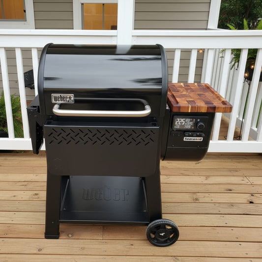 BBQ Boards™ for Weber Searwood 600 - Pellet Bin Board | BBQBoards