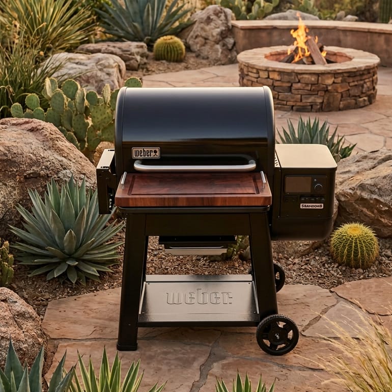 BBQ Boards™ for Weber Searwood 600 - Front Board