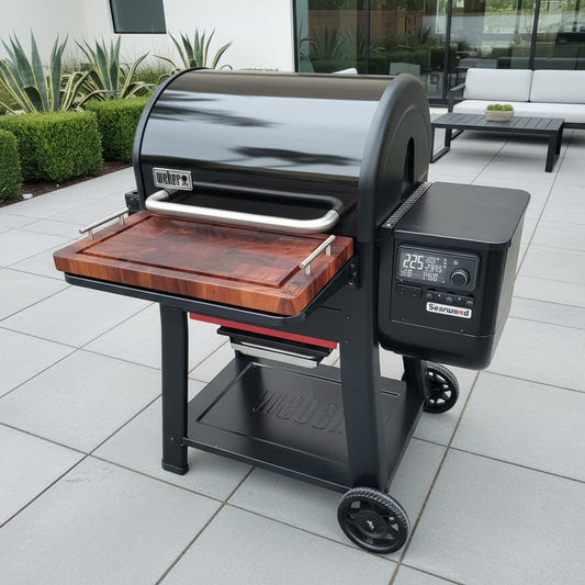 BBQ Boards™ for Weber Searwood 600 - Front Board | BBQBoards