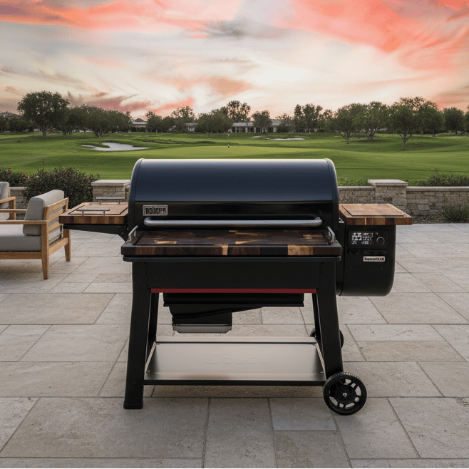 BBQ Boards™ for Weber Searwood XL 600 - Deluxe Set (Sold As Set of Three)