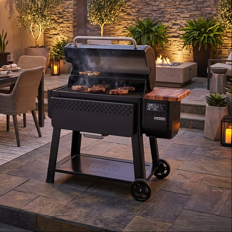BBQ Boards™ for Weber Searwood XL 600 - Pellet Bin Board