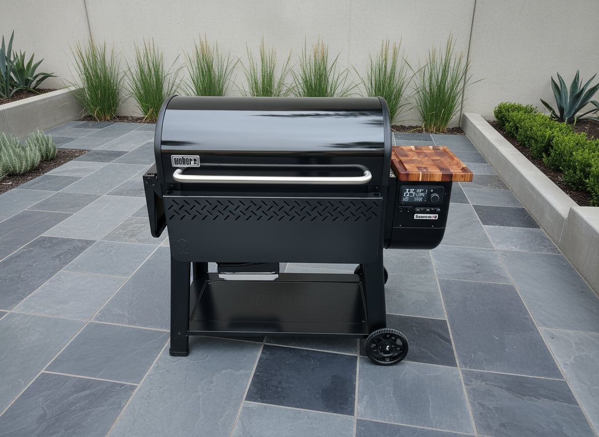 BBQ Boards™ for Weber Searwood XL 600 - Pellet Bin Board