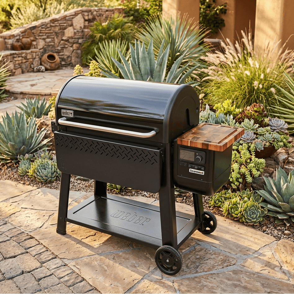 BBQ Boards™ for Weber Searwood XL 600 - Pellet Bin Board