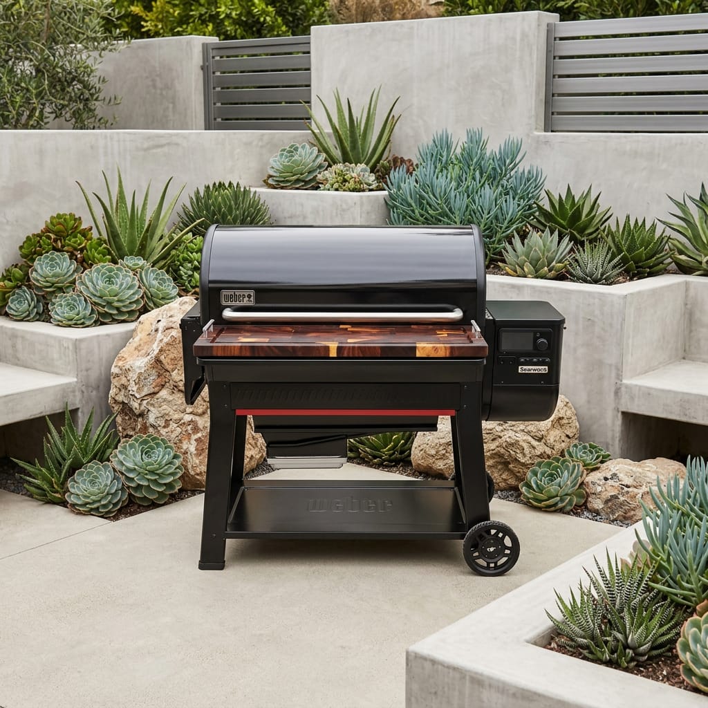 BBQ Boards™ for Weber Searwood XL 600 - Front Board