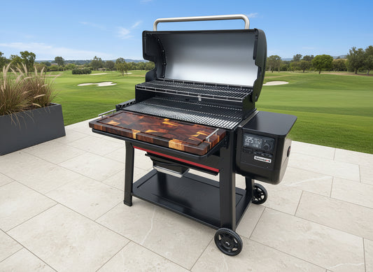 BBQ Boards™ for Weber Searwood XL 600 - Front Board
