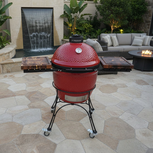 BBQ Boards™ for Kamado Joe Classic Joe I - Side Boards (Sold As A Matching Pair)