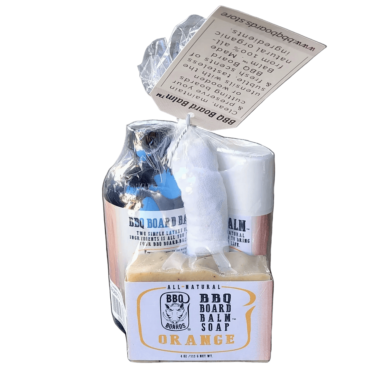 BBQ Board Balm™ Complete Care Package (Wax, Oil, Soap & Lint Free Cloth) | BBQBoards