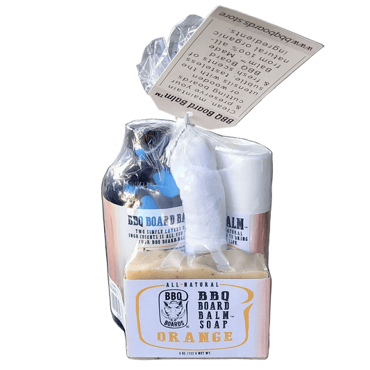 BBQ Board Balm™ Complete Care Package (Wax, Oil, Soap & Lint Free Cloth) | BBQBoards