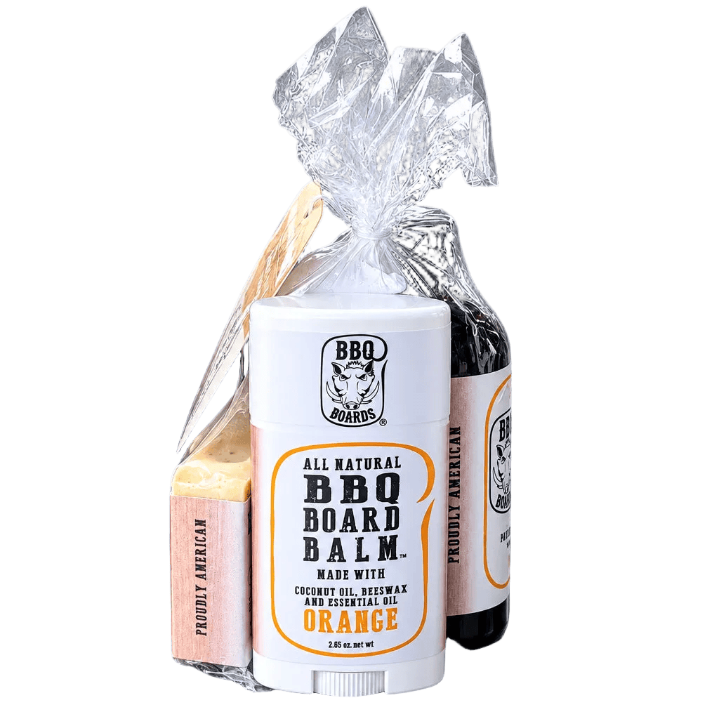 BBQ Board Balm™ Complete Care Package (Wax, Oil, Soap & Lint Free Cloth) | BBQBoards