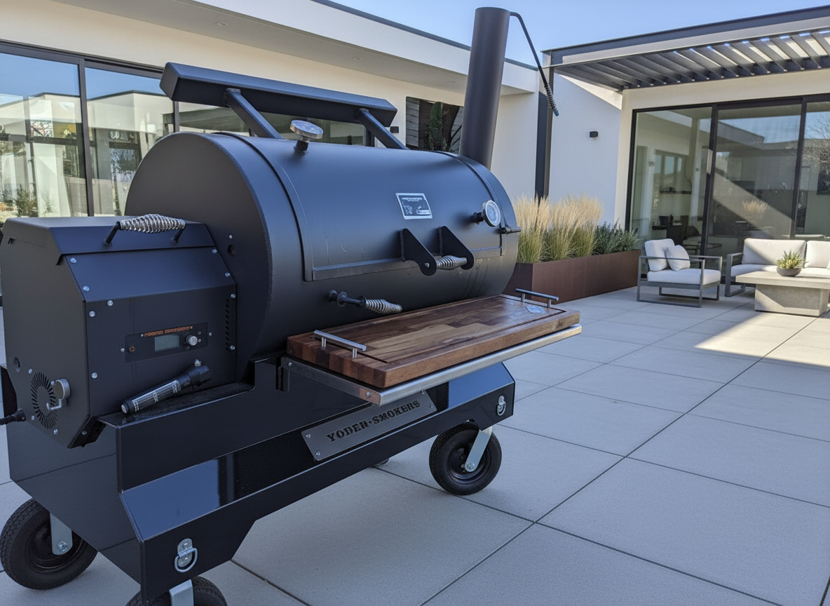 BBQ Boards™ for Yoder YS1500 - Front Board