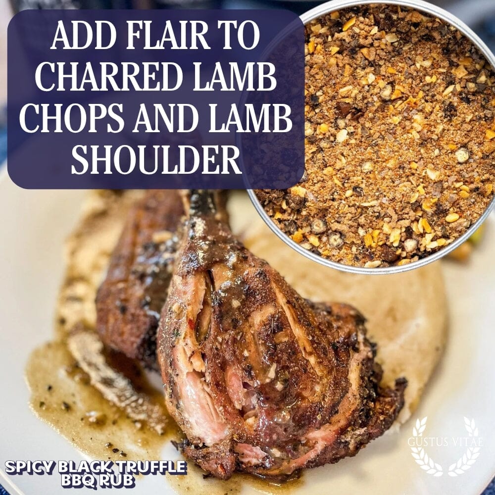 Spicy Black Truffle BBQ Rub