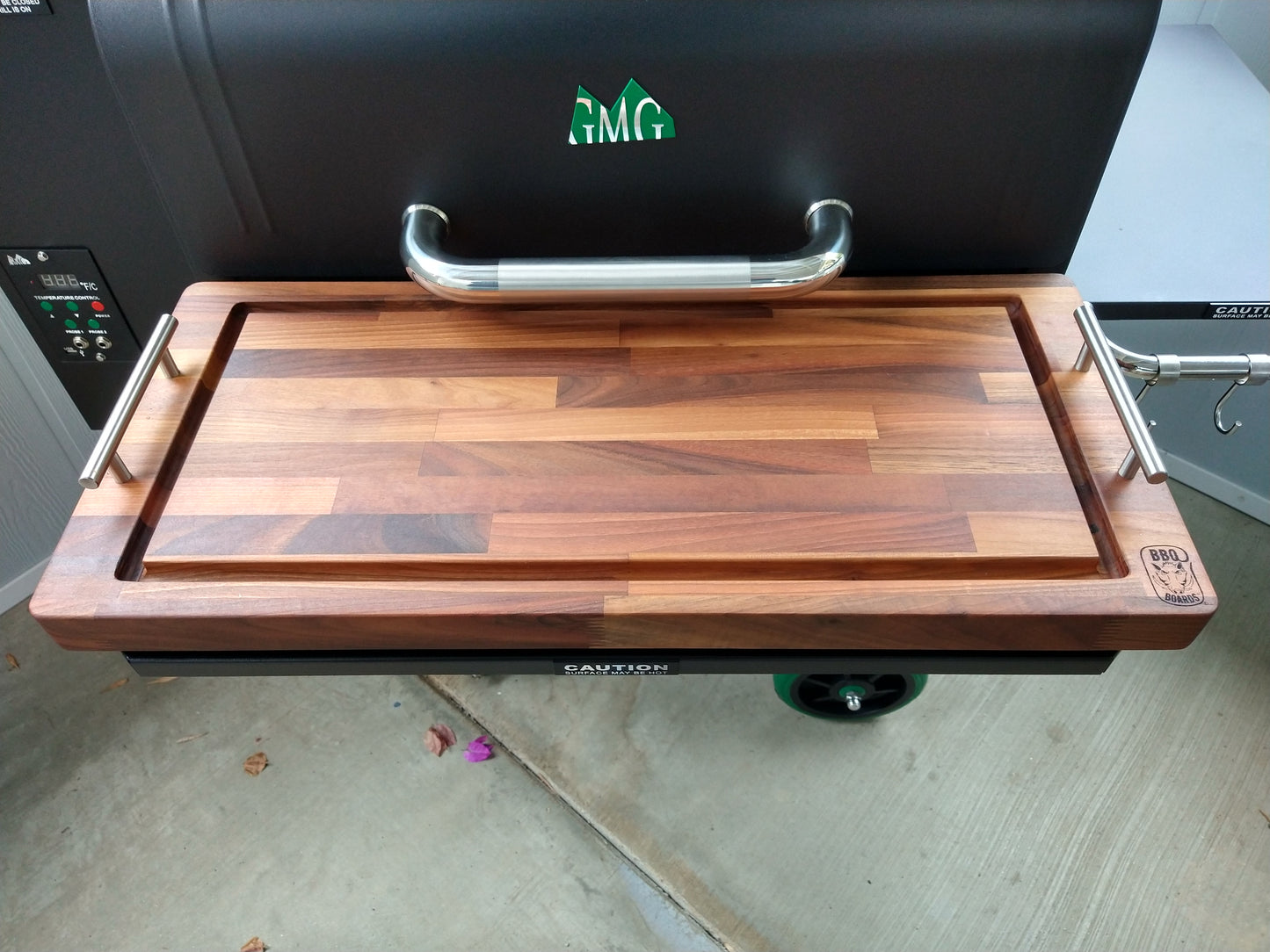 BBQ Boards™ for GMG Daniel Boone/Ledge - Front & Side Boards (Sold As A Pair)