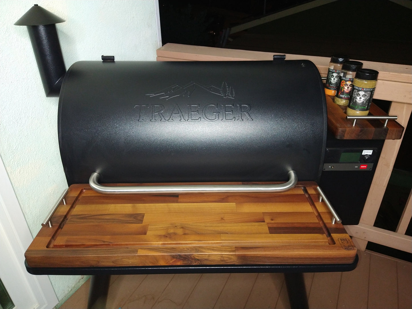 BBQ Boards™ for Traeger Pro 780 - Front & Pellet Bin Boards (Sold As A Pair)
