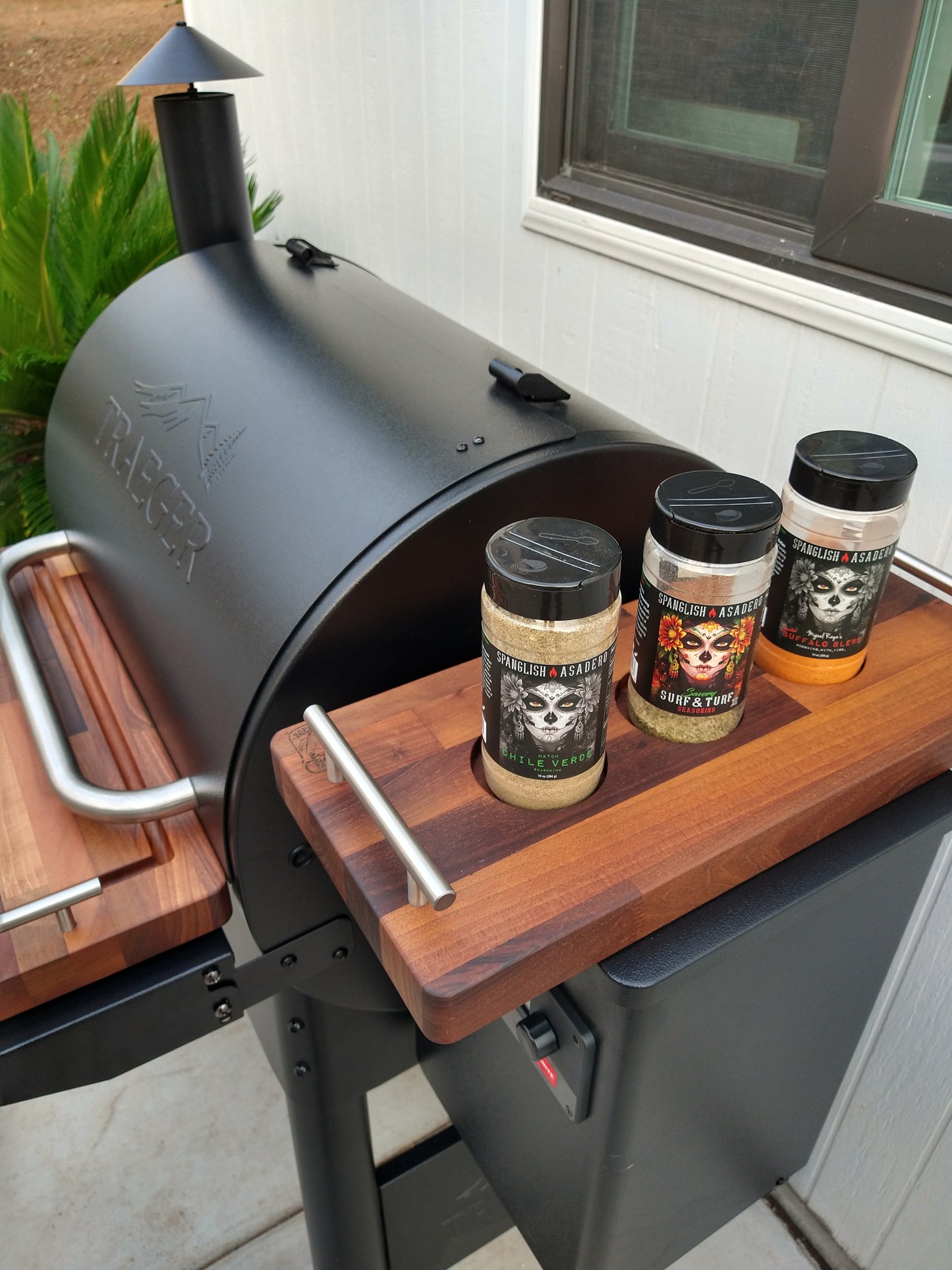 BBQ Boards™ for Traeger Pro 575 - Front & Pellet Bin Boards (Sold As A Pair)
